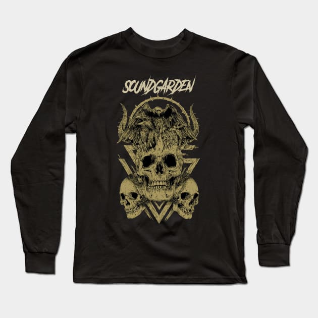 SOUND GARDEN BAND Long Sleeve T-Shirt by Angelic Cyberpunk